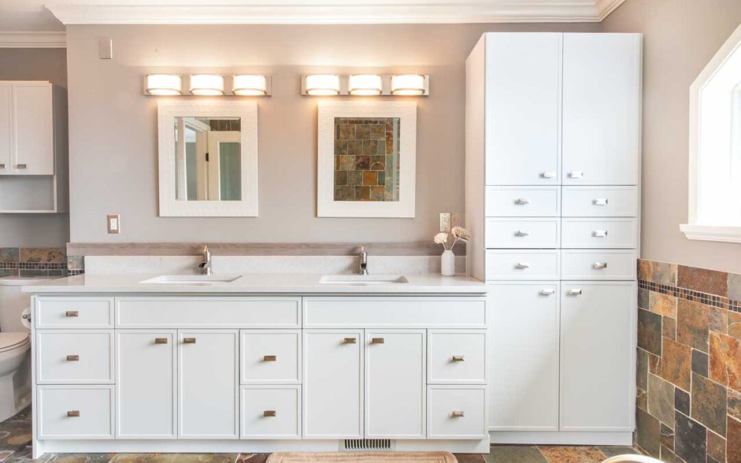 Bathroom Renovation with Cabinet Refacing